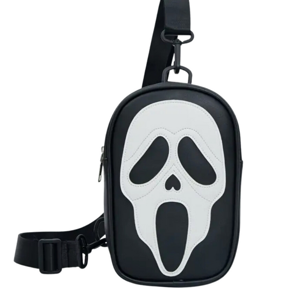 Hollow White Ghost Crossbody Sling