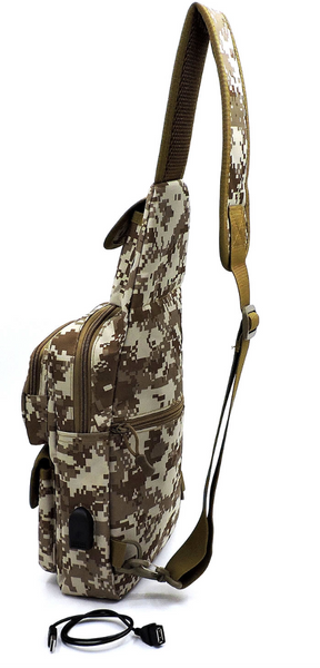 Military Style Sling Backpack-Large