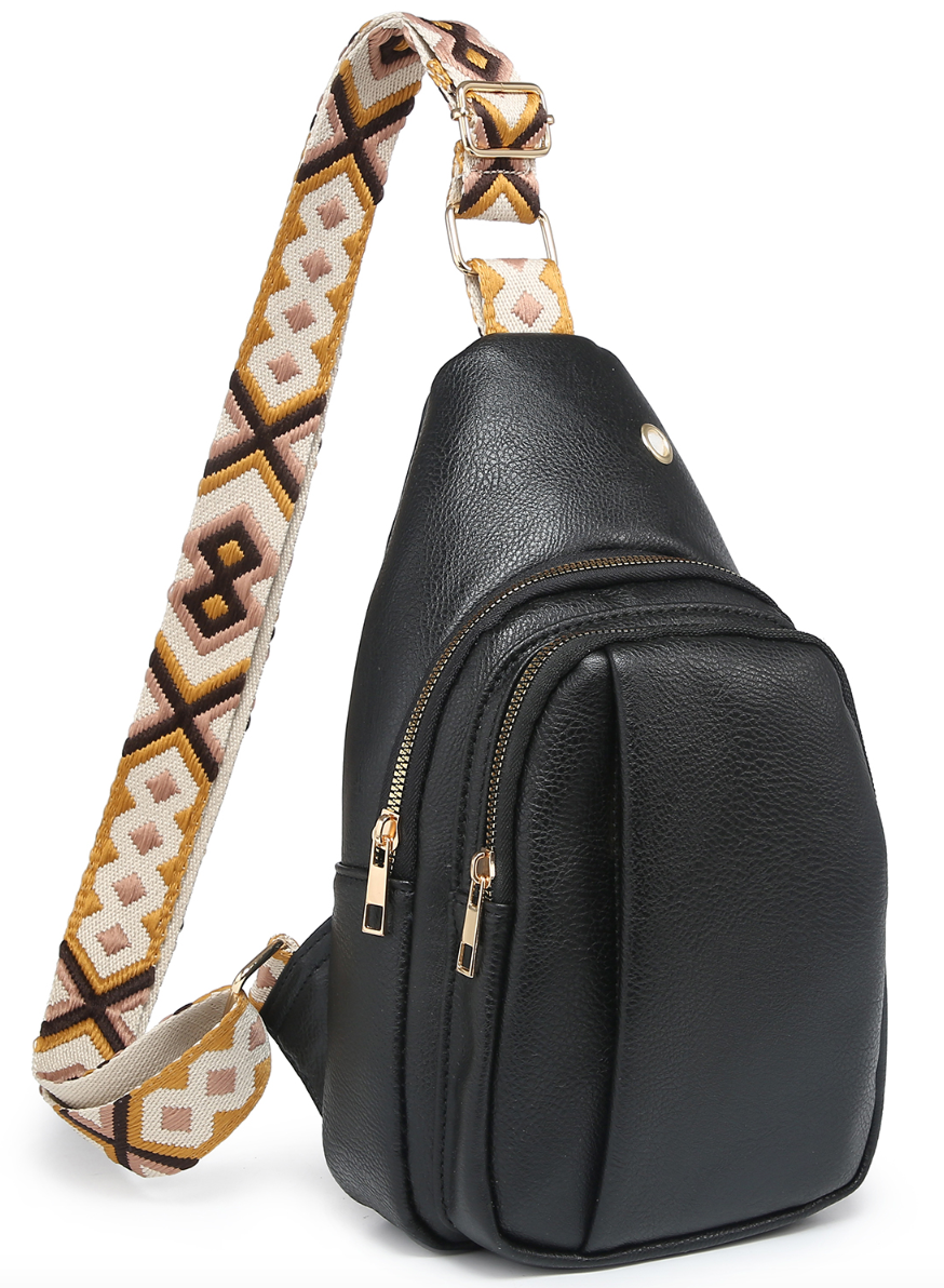 Stylish Sling Backpack with Guitar Strap CH-AD768 > Classic Bags