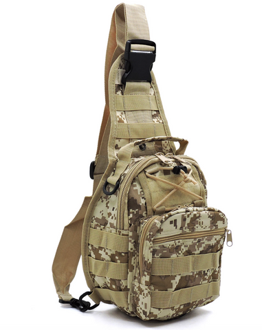 Military Style Sling Backpack-Medium