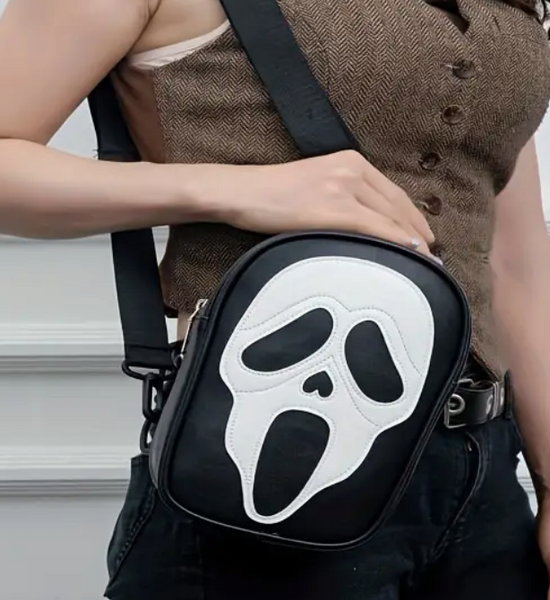 Hollow White Ghost Crossbody Sling