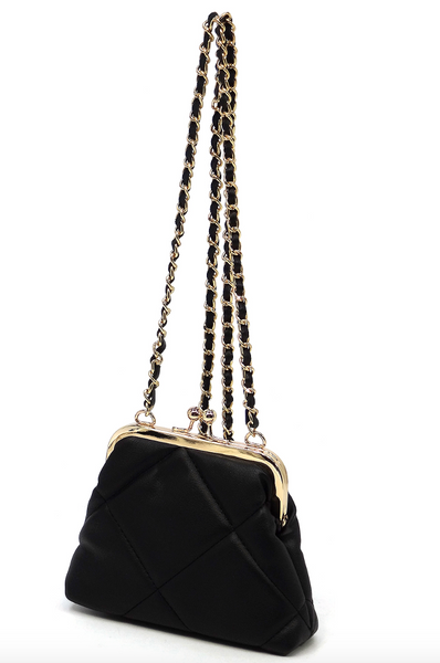 Kissing Clasp Evening Bag