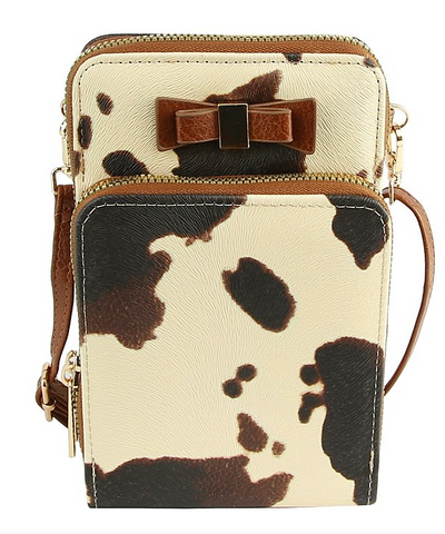 Bow Cellphone Crossbody Organizer