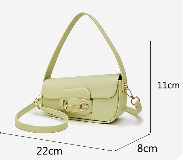 2 Pc Olive Handbag Set