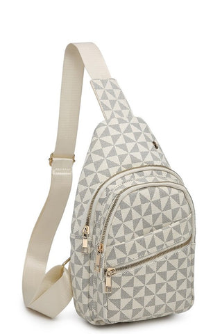 Pinwheel Sling Backpack