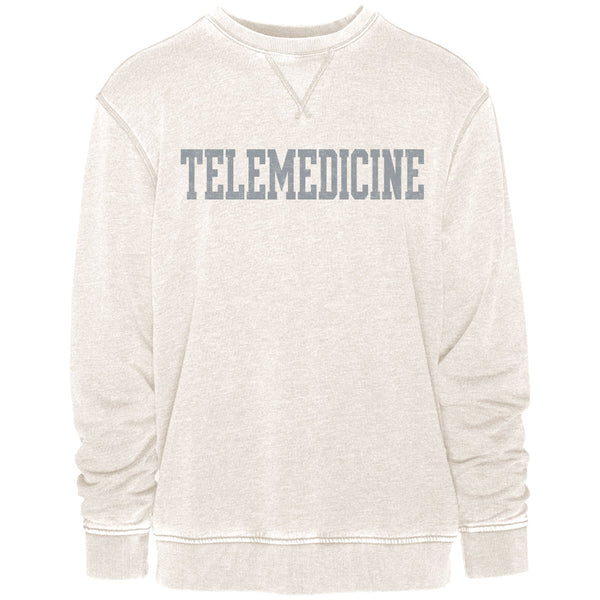 Work TELEMEDICINE Vintage Crew Sweatshirt