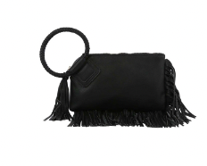 Fringe Wristlet Clutch